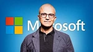 Satya Nadella and Michel Vounatsos