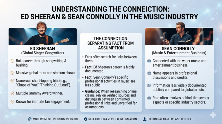 Sean Connolly and Ed Sheeran