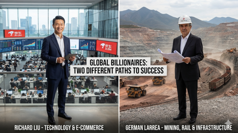 Richard Liu and German Larrea